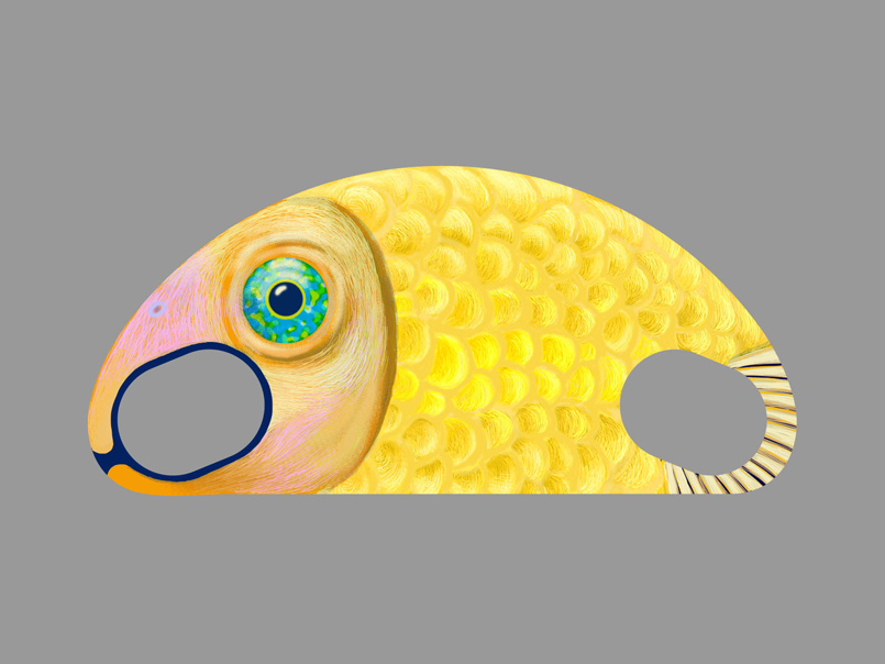 SD 17 / Golden Fish 2 / Drawing by Ivo Kren