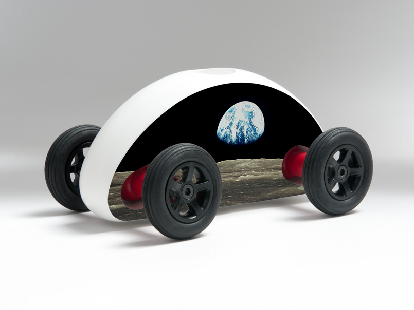 SD 30 / Moon Panorama / Drawing by Ivo Kren