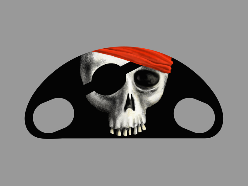 SD 35 / Pirate / Drawing by Ivo Kren