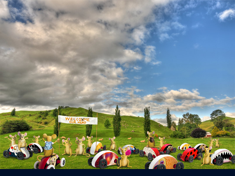 A Tommy car´s  fan club rally in New Zealand