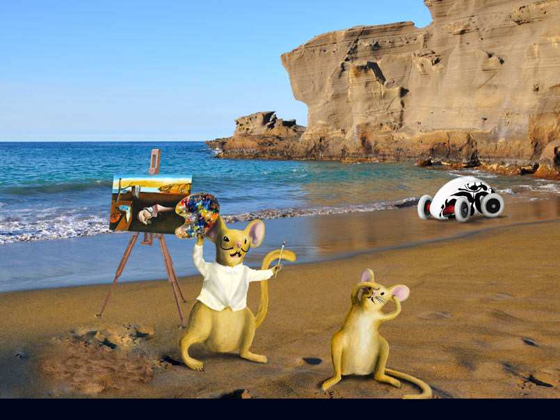 Tommy´s even more weird uncle Salvador driven mad by a proposal to paint a car